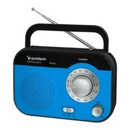 Sunstech Radio portátil RPS560 Azul - Radio AM/FM portátil